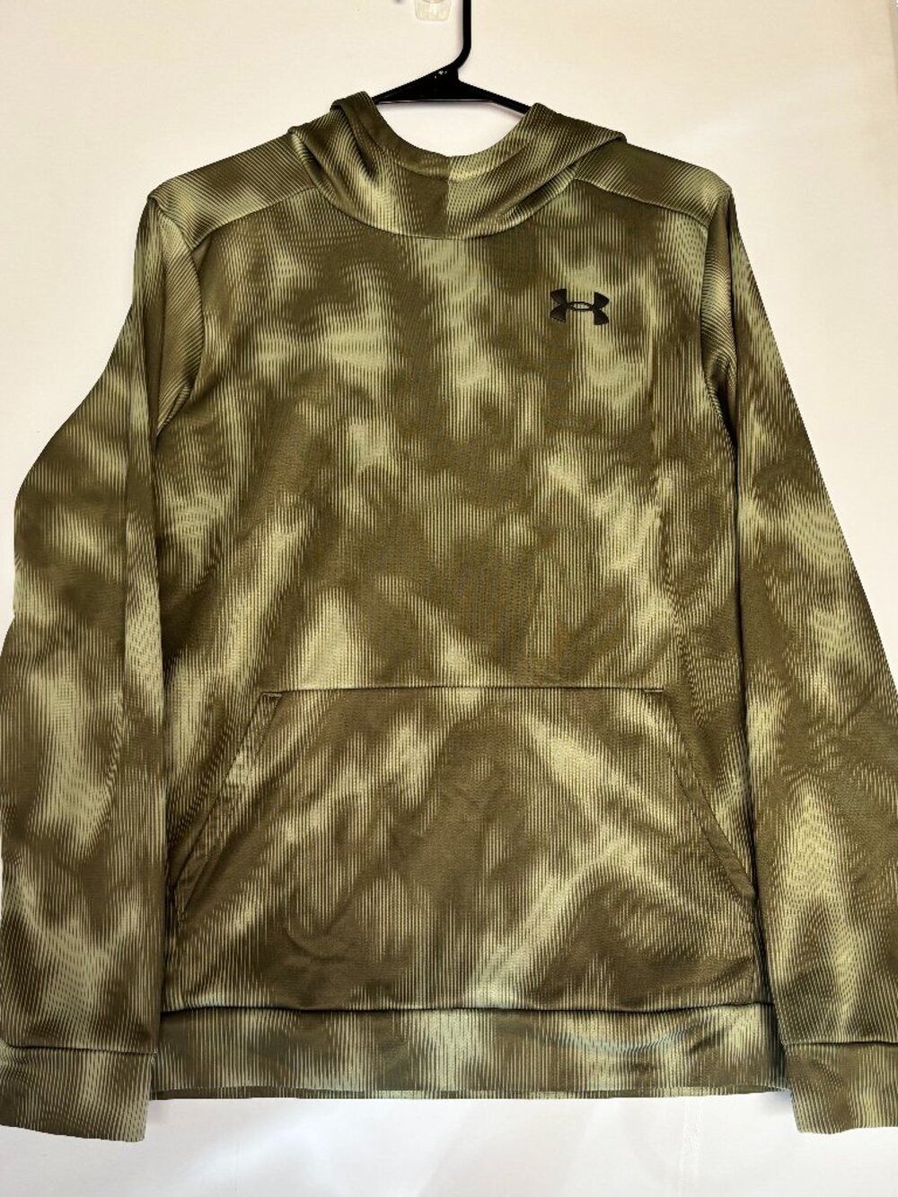 Under Armour Green Camo Fleece Hoodie Sweatshirt